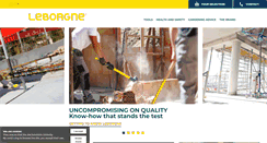 Desktop Screenshot of leborgne.com